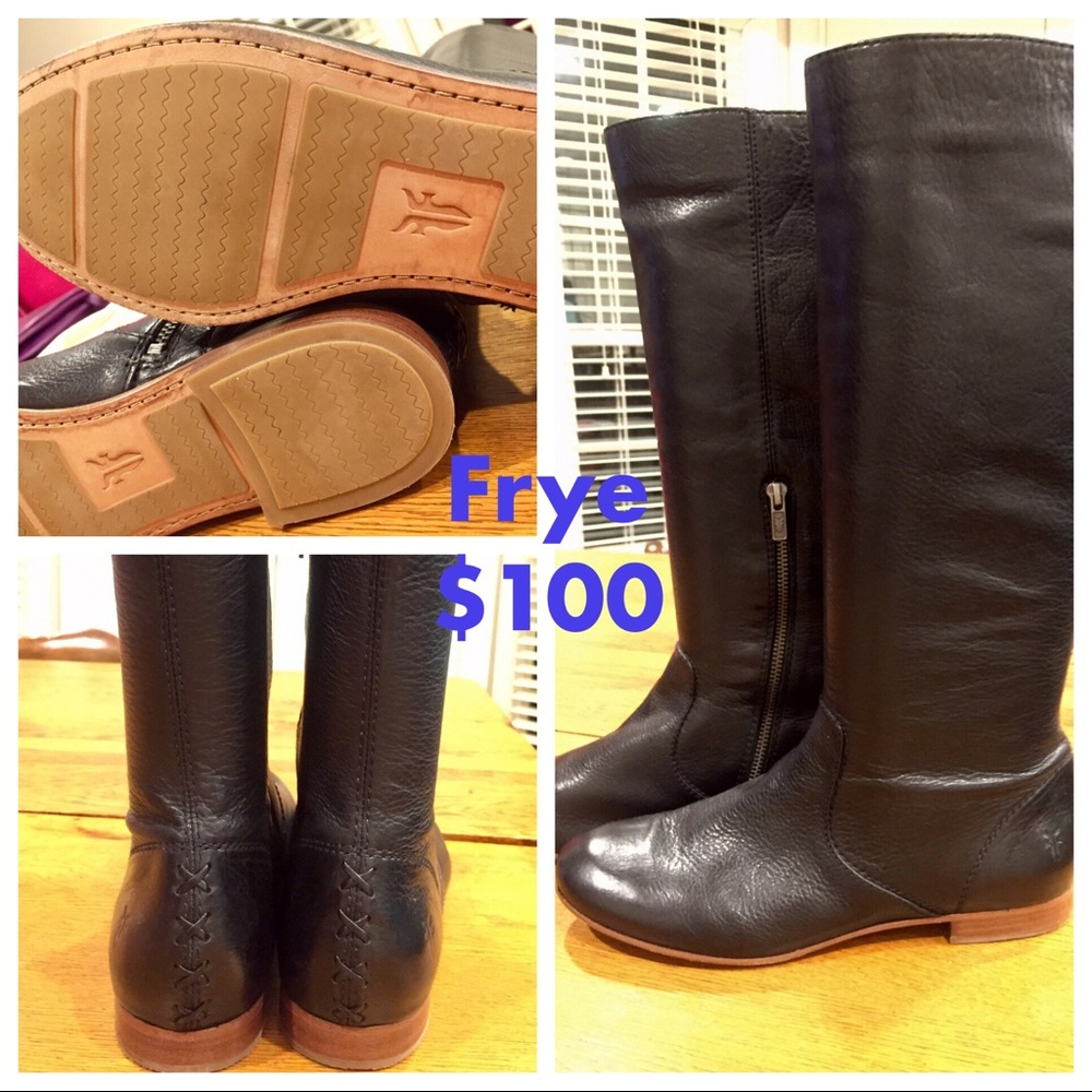 Frye Boots! Worn only once!